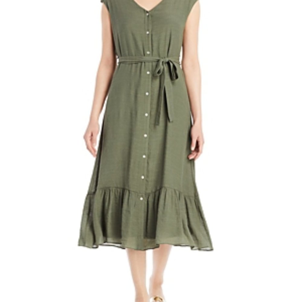 NWT Nanette Lepore Prairie Sage Midi Dress